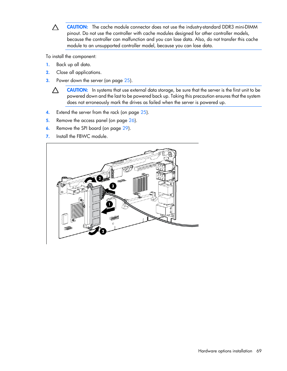 HP ProLiant DL580 G7 Server User Manual | Page 69 / 131