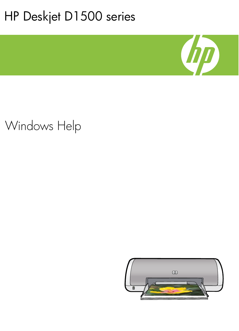 HP Deskjet D1550 Printer User Manual | 113 pages