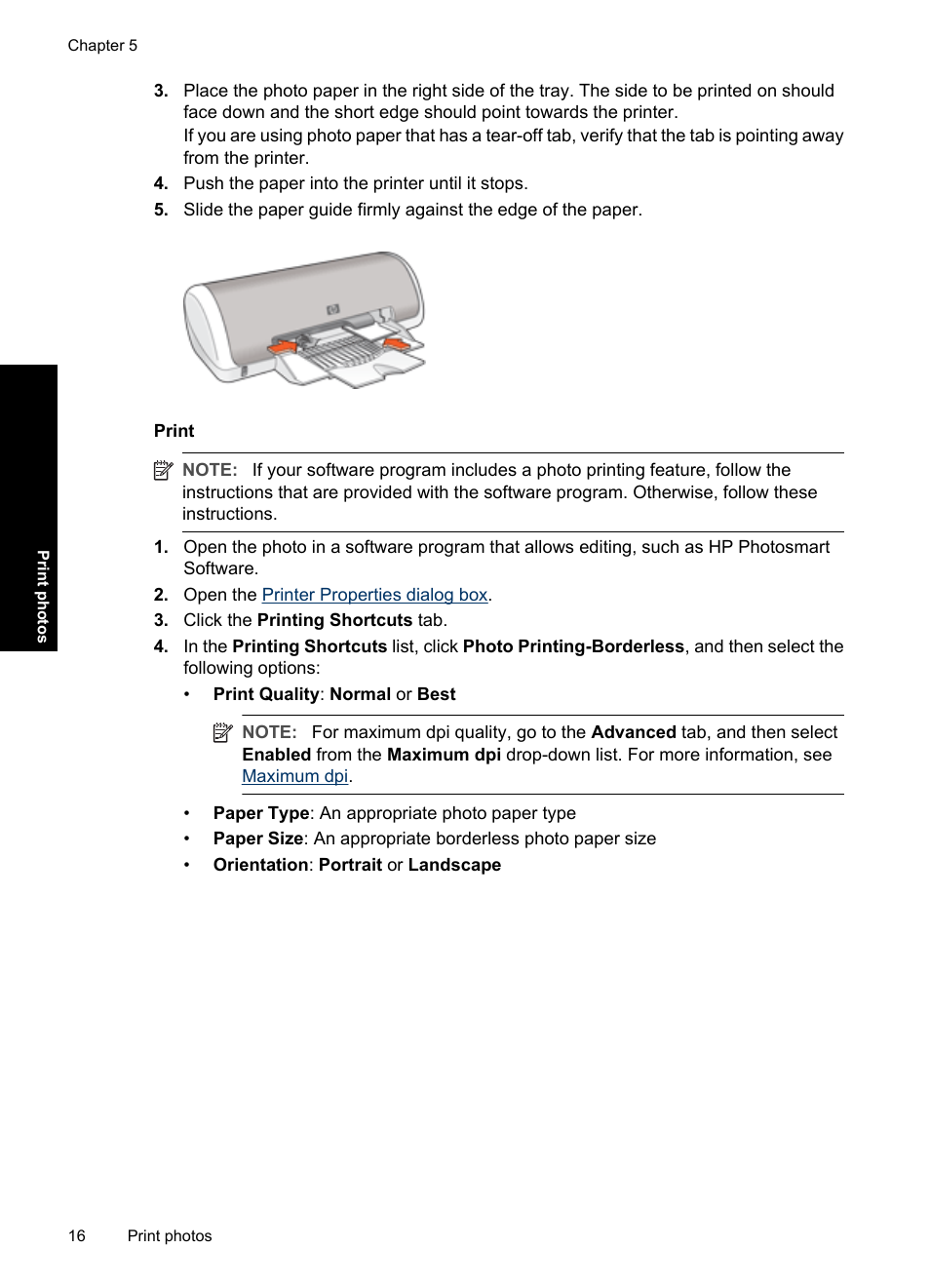 HP Deskjet D1550 Printer User Manual | Page 19 / 113