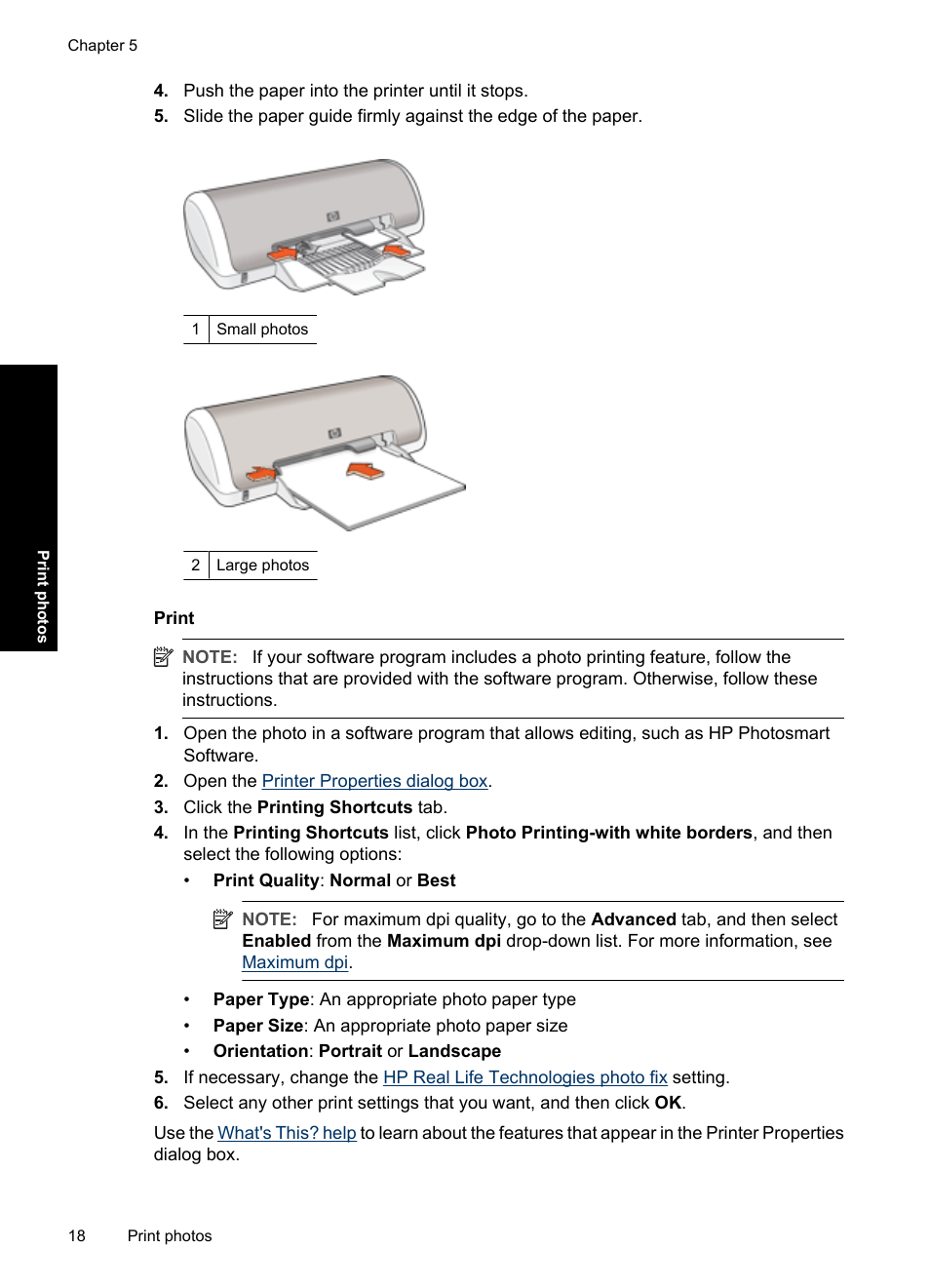 HP Deskjet D1550 Printer User Manual | Page 21 / 113