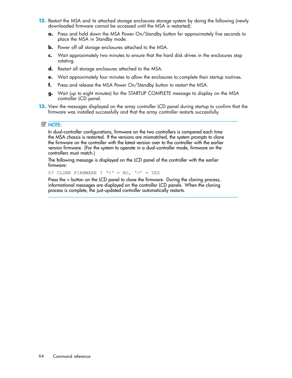 HP StorageWorks 1510i Modular Smart Array User Manual | Page 64 / 154
