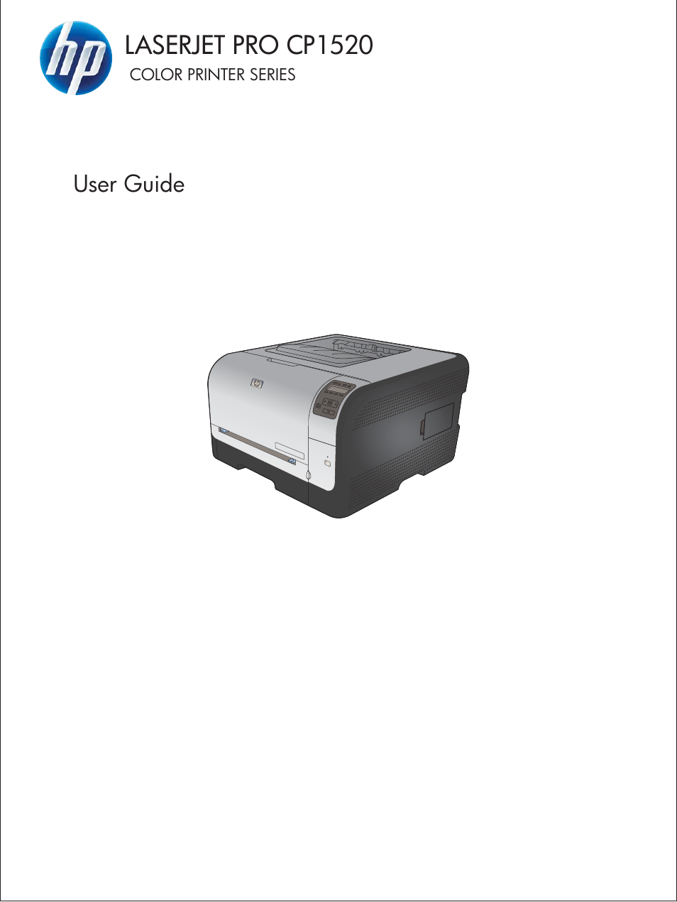 HP LaserJet Pro CP1525nw Color Printer User Manual | 202 pages