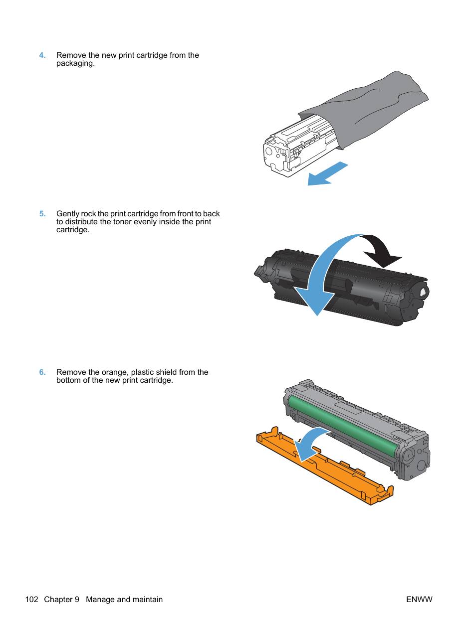 HP LaserJet Pro CP1525nw Color Printer User Manual | Page 116 / 202