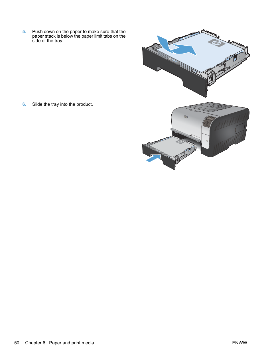 HP LaserJet Pro CP1525nw Color Printer User Manual | Page 64 / 202