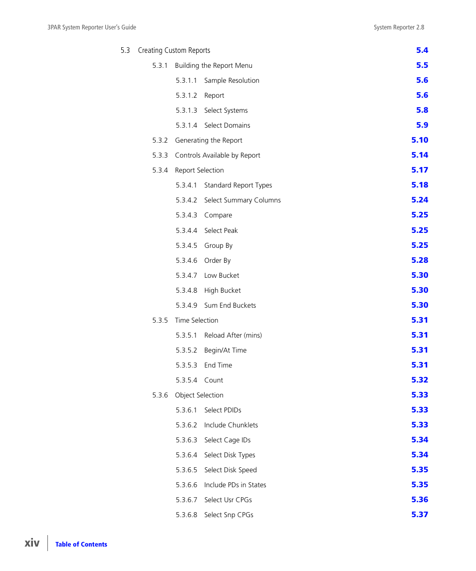 HP 3PAR System Reporter Software User Manual | Page 14 / 378