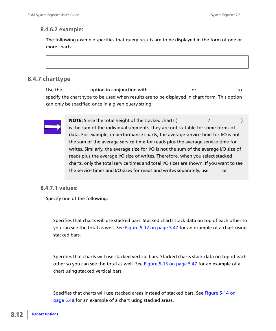 7 charttype, Charttype | HP 3PAR System Reporter Software User Manual | Page 204 / 378