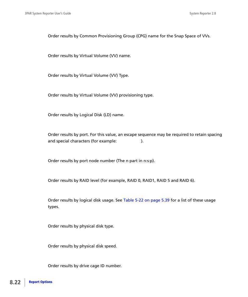 HP 3PAR System Reporter Software User Manual | Page 214 / 378