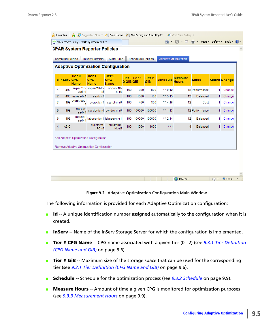 HP 3PAR System Reporter Software User Manual | Page 277 / 378