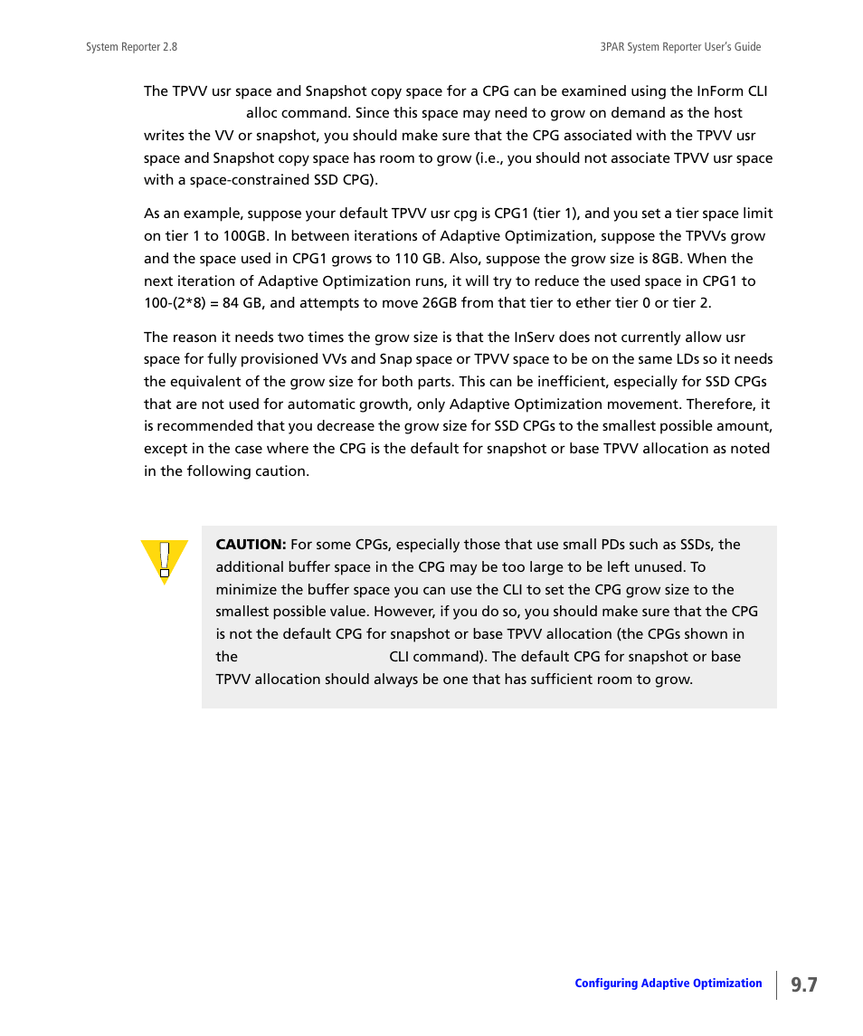 HP 3PAR System Reporter Software User Manual | Page 279 / 378
