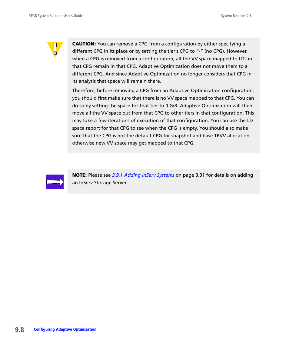 HP 3PAR System Reporter Software User Manual | Page 280 / 378