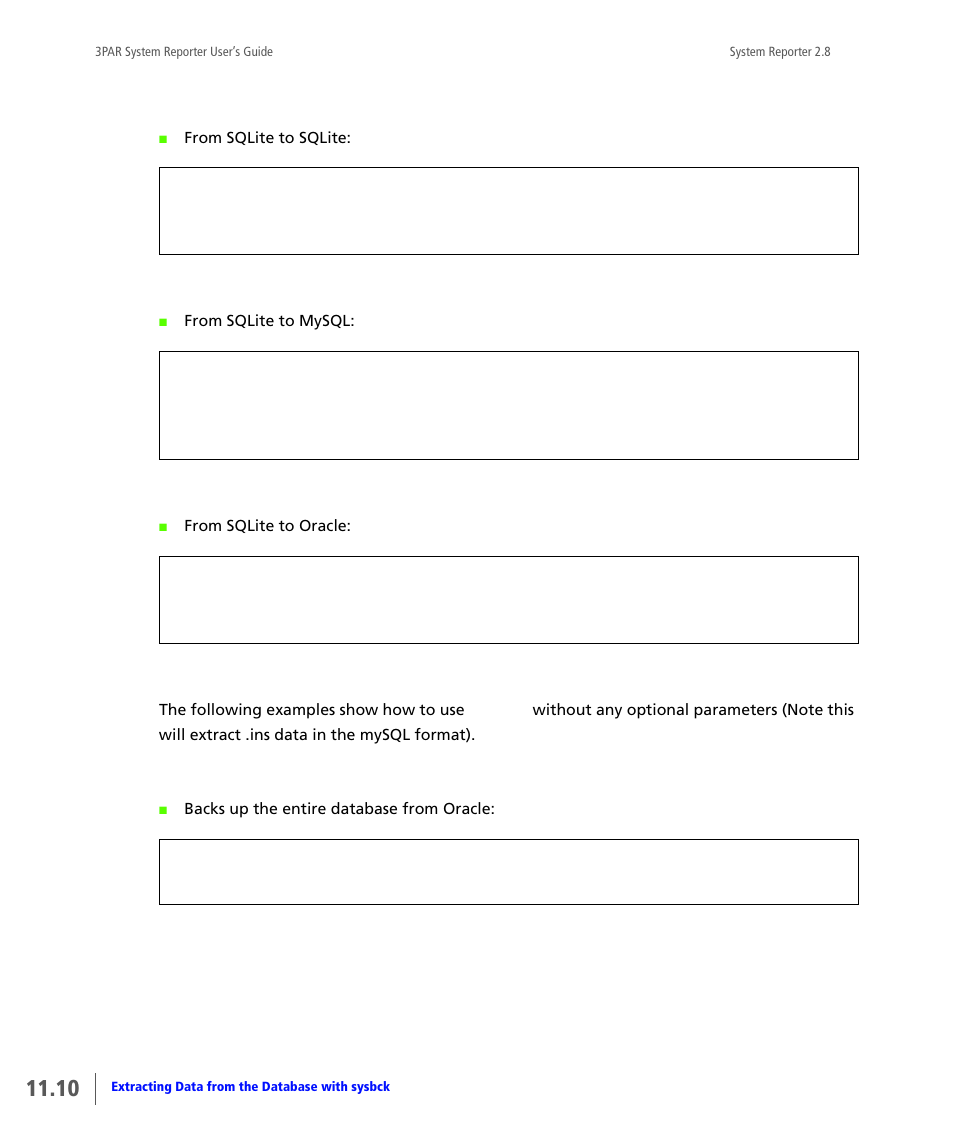 HP 3PAR System Reporter Software User Manual | Page 360 / 378
