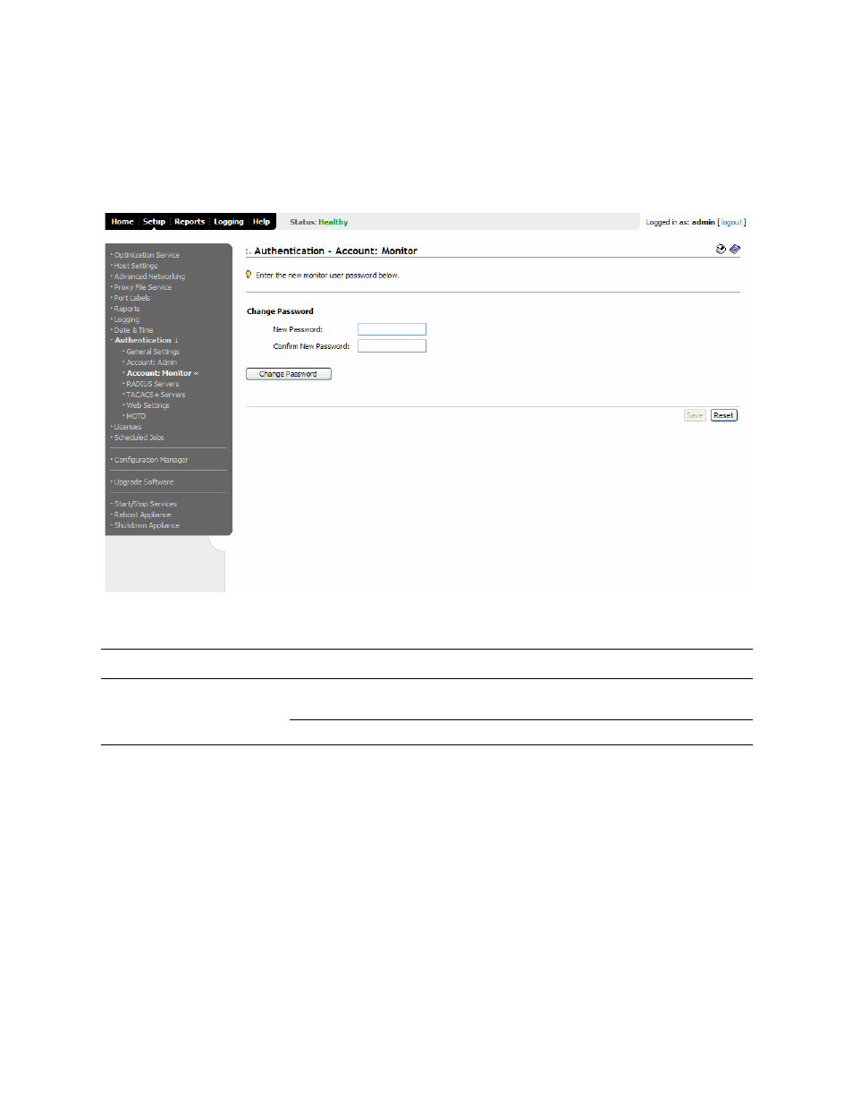Setting radius servers | HP StorageWorks Enterprise File Services WAN Accelerator User Manual | Page 106 / 186