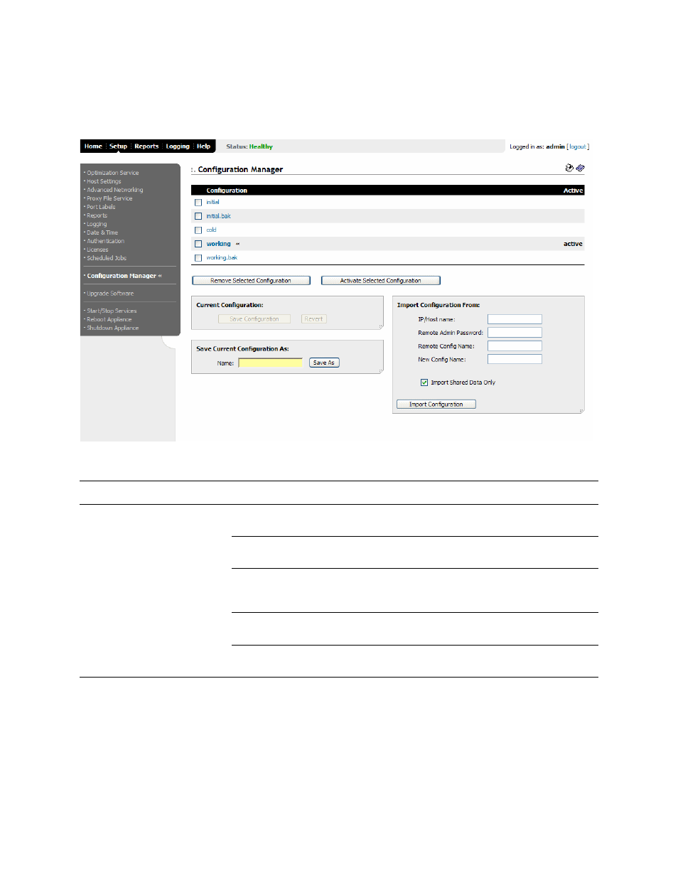 HP StorageWorks Enterprise File Services WAN Accelerator User Manual | Page 116 / 186