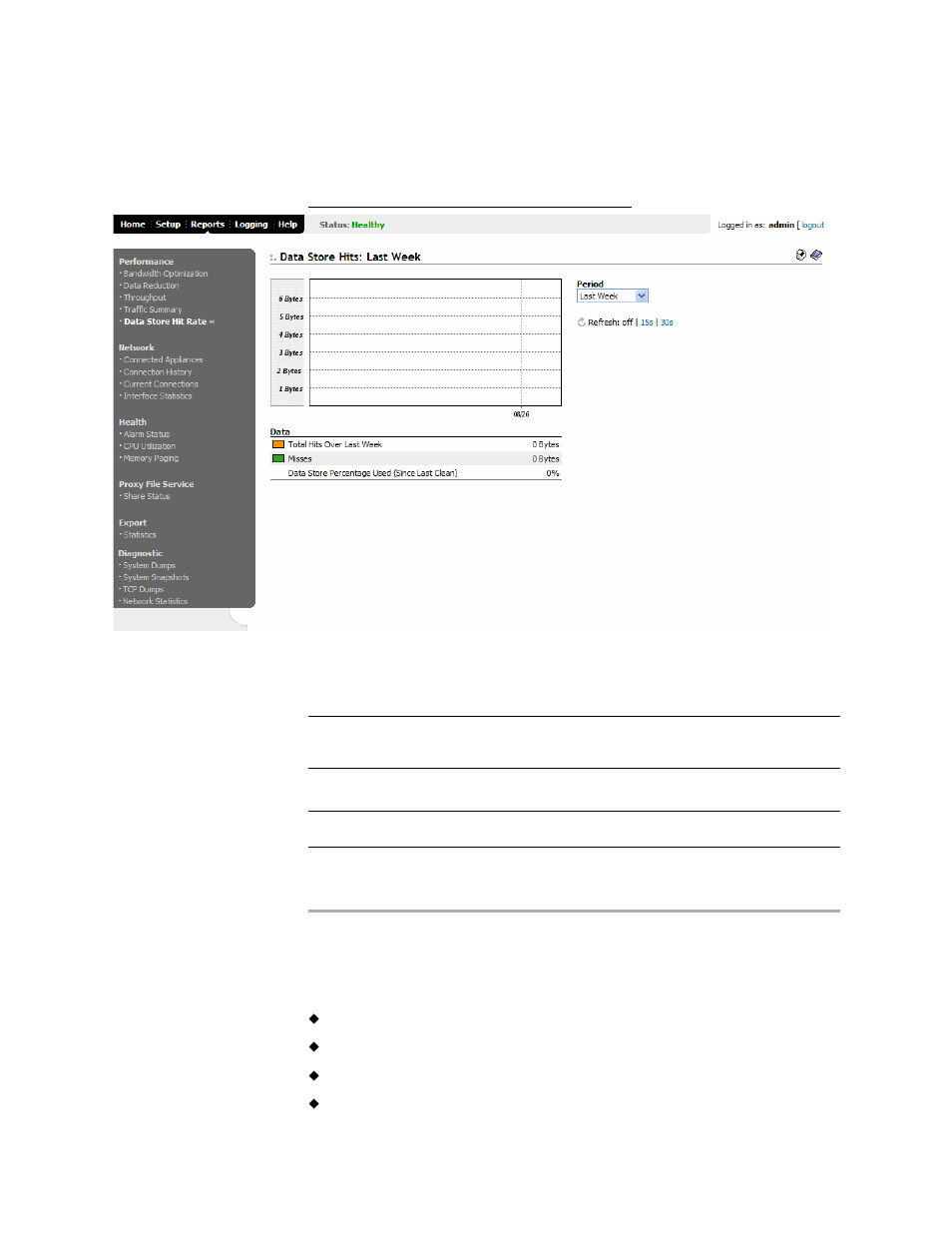Viewing networking reports | HP StorageWorks Enterprise File Services WAN Accelerator User Manual | Page 132 / 186