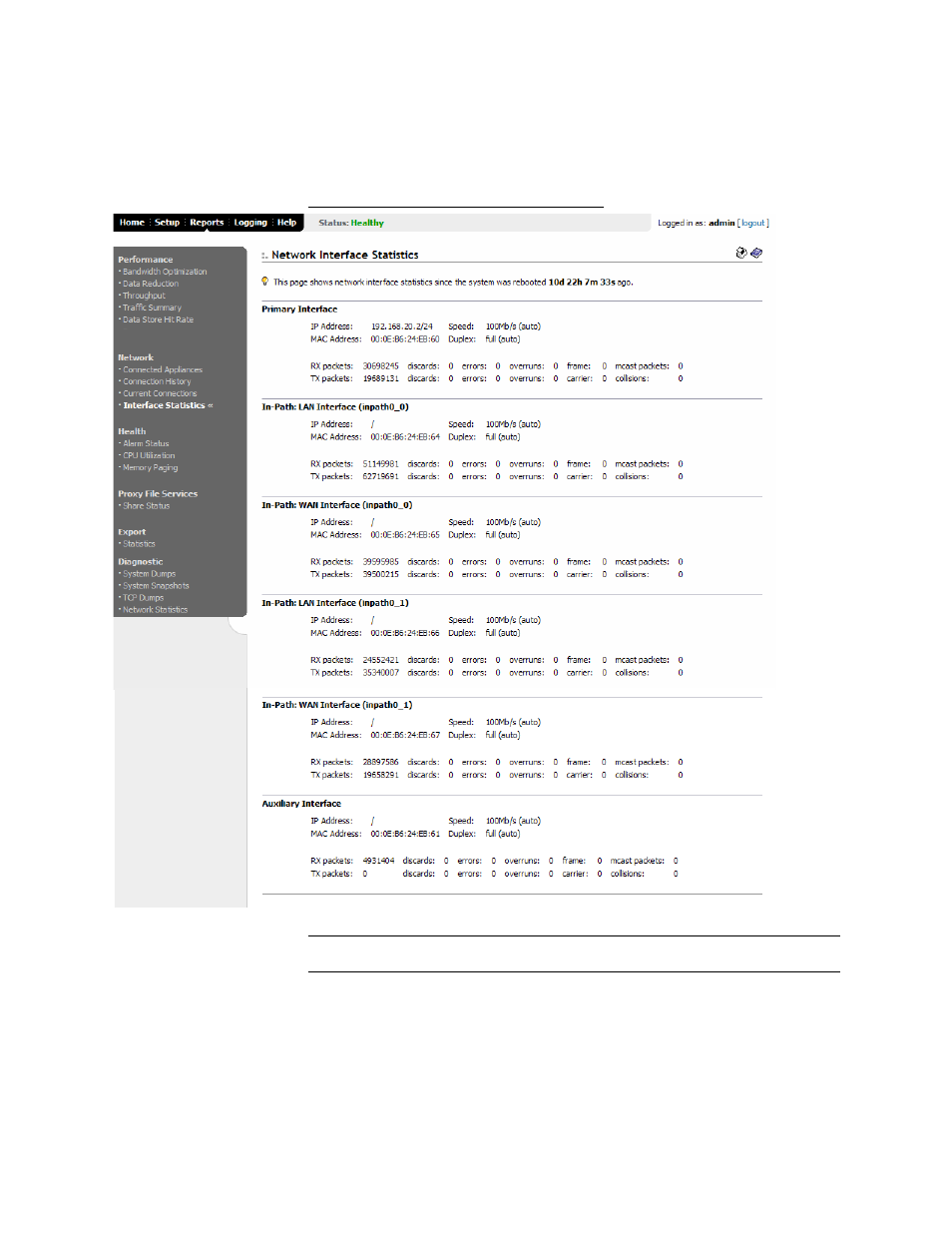 HP StorageWorks Enterprise File Services WAN Accelerator User Manual | Page 142 / 186