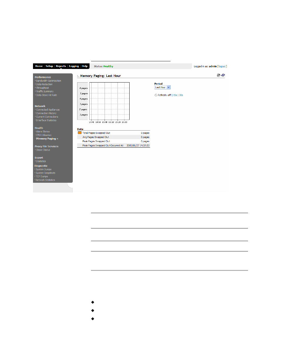 Viewing proxy file service reports | HP StorageWorks Enterprise File Services WAN Accelerator User Manual | Page 148 / 186