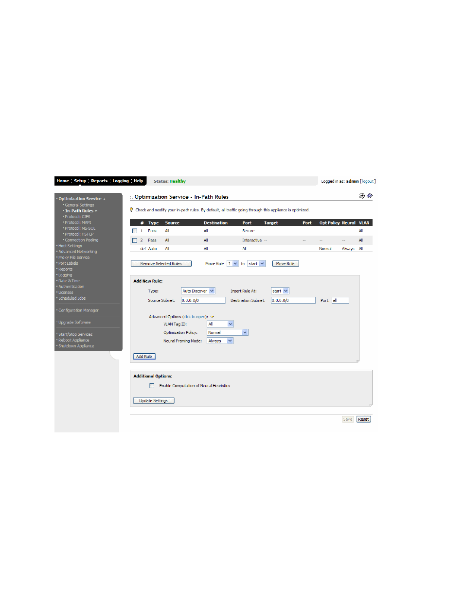 HP StorageWorks Enterprise File Services WAN Accelerator User Manual | Page 26 / 186