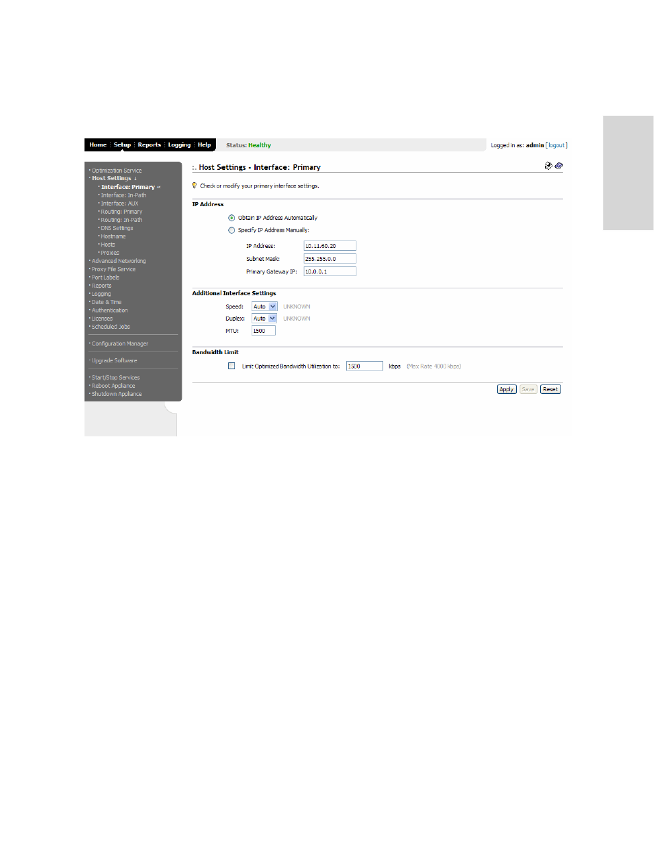 HP StorageWorks Enterprise File Services WAN Accelerator User Manual | Page 41 / 186