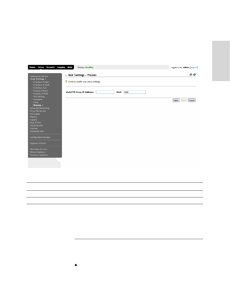 Setting advanced network parameters | HP StorageWorks Enterprise File Services WAN Accelerator User Manual | Page 55 / 186