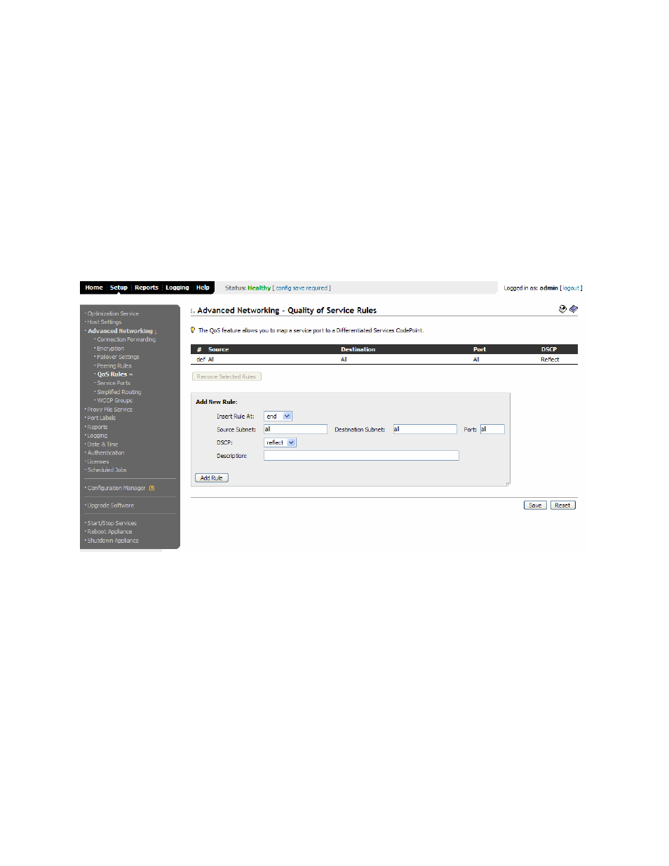 HP StorageWorks Enterprise File Services WAN Accelerator User Manual | Page 66 / 186