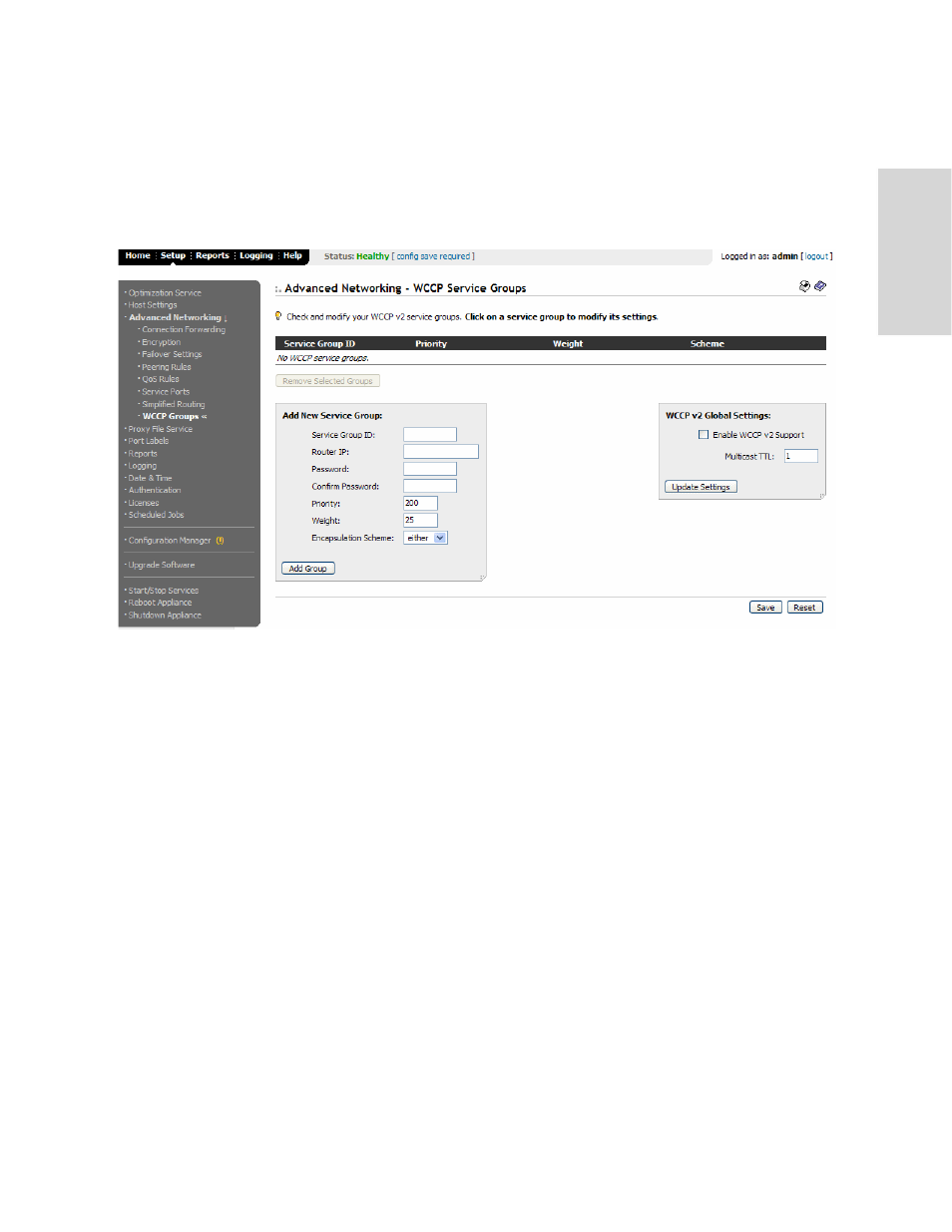 HP StorageWorks Enterprise File Services WAN Accelerator User Manual | Page 71 / 186
