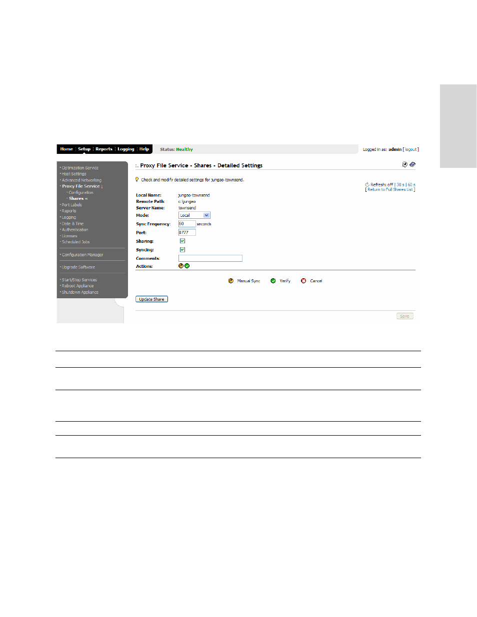 HP StorageWorks Enterprise File Services WAN Accelerator User Manual | Page 85 / 186