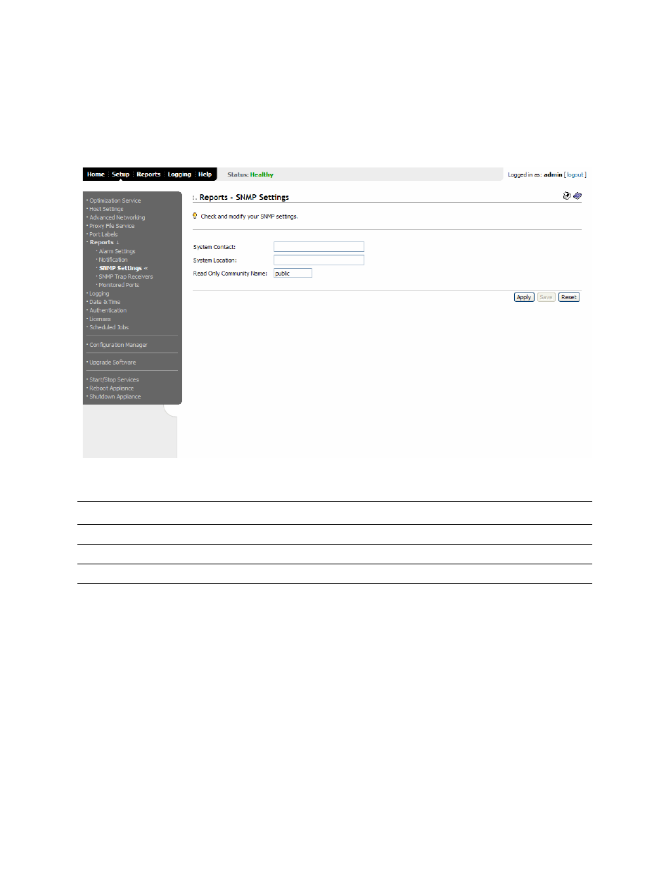 Setting snmp trap receivers | HP StorageWorks Enterprise File Services WAN Accelerator User Manual | Page 94 / 186
