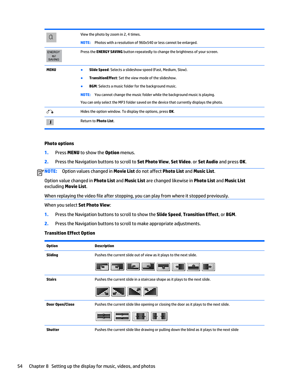 HP LD5535 55-inch LED Digital Signage Display User Manual | Page 64 / 106
