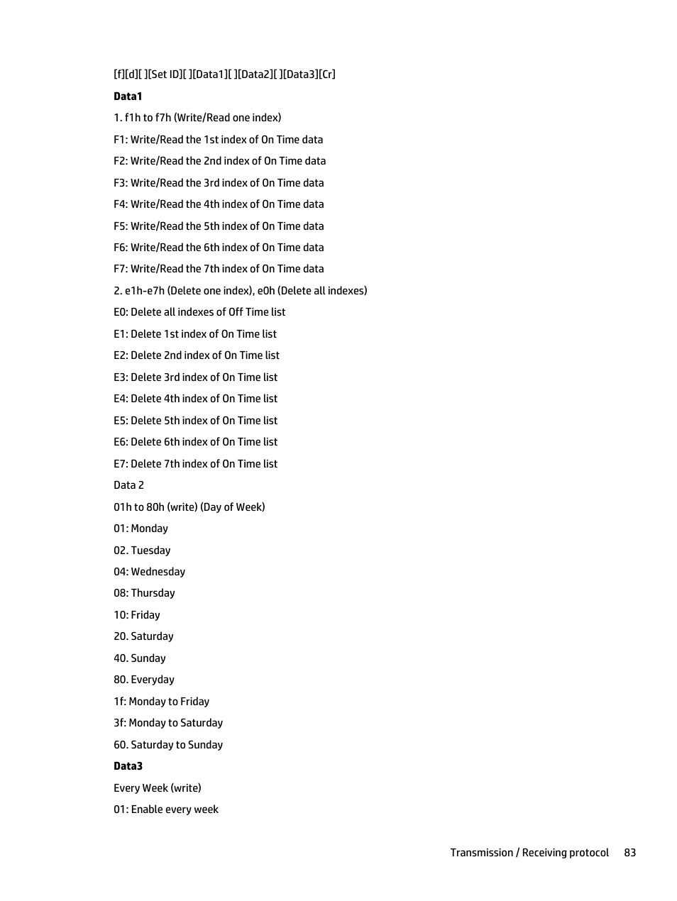 HP LD5535 55-inch LED Digital Signage Display User Manual | Page 93 / 106
