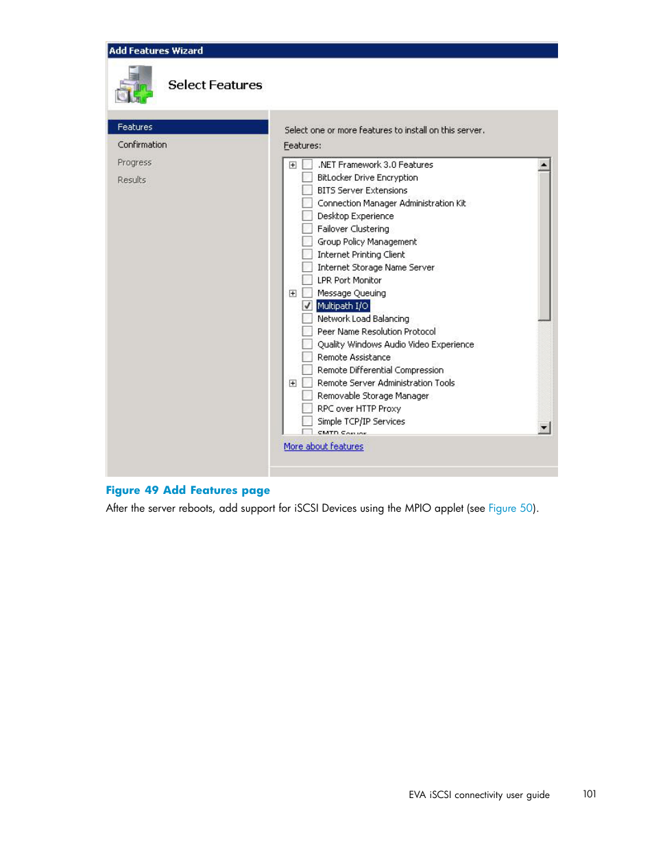 HP EVA Array iSCSI Connectivity Option User Manual | Page 101 / 229
