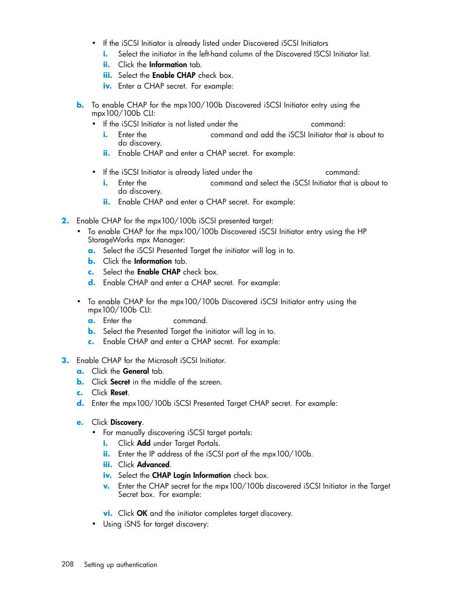 HP EVA Array iSCSI Connectivity Option User Manual | Page 208 / 229