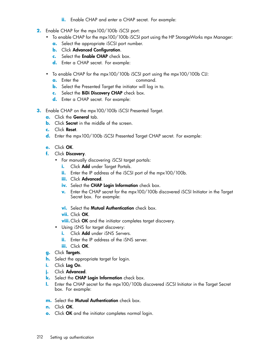 HP EVA Array iSCSI Connectivity Option User Manual | Page 212 / 229