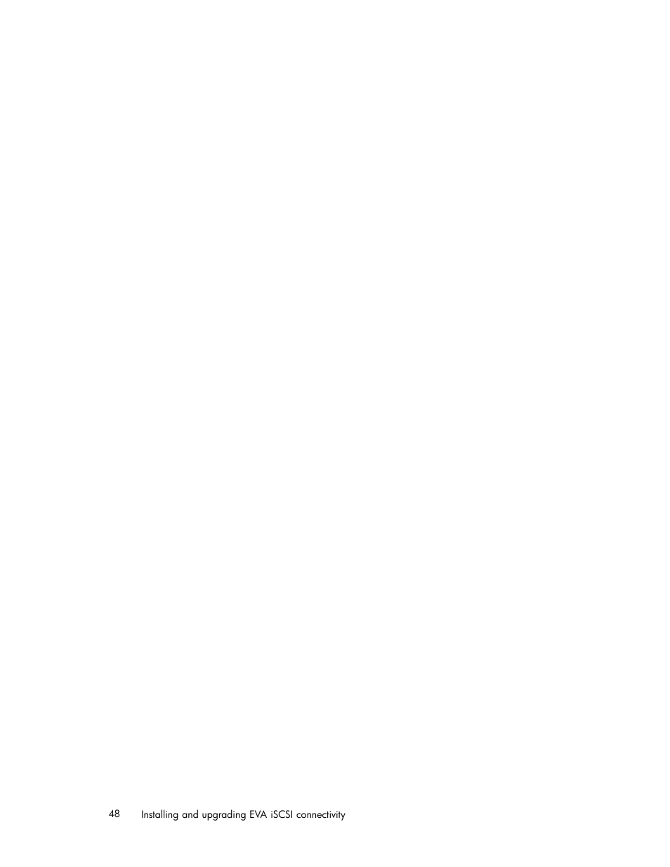 HP EVA Array iSCSI Connectivity Option User Manual | Page 48 / 229