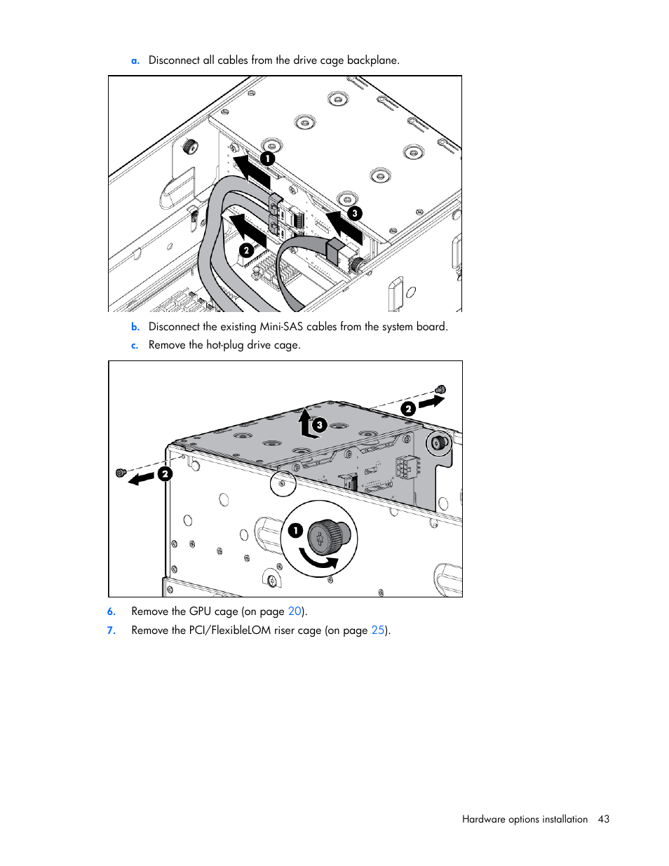 HP ProLiant SL270s Gen8 SE Server User Manual | Page 43 / 107