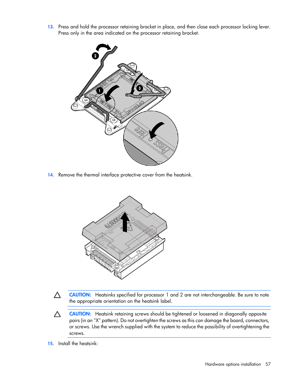 HP ProLiant SL270s Gen8 SE Server User Manual | Page 57 / 107