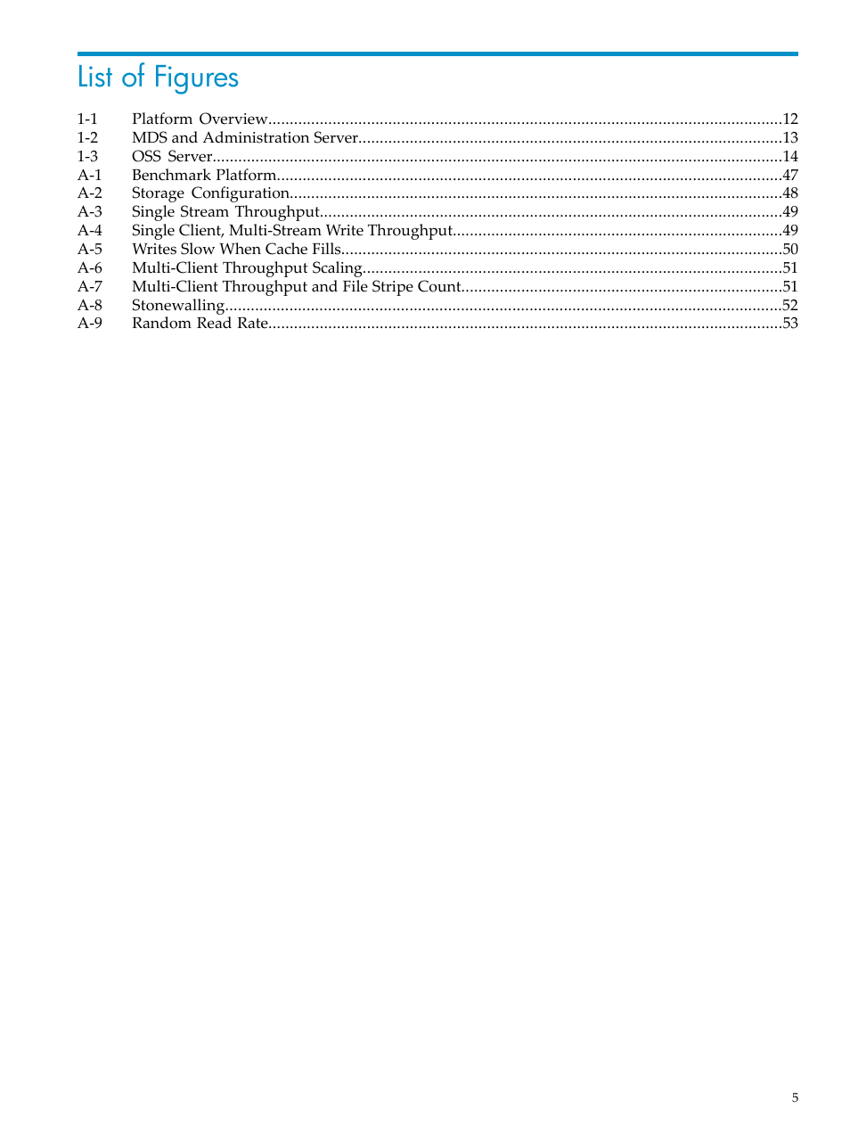 List of figures | HP StorageWorks Scalable File Share User Manual | Page 5 / 58