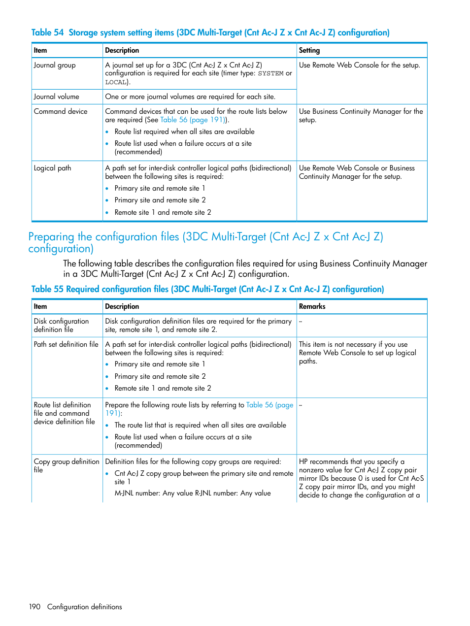 HP XP Racks User Manual | Page 190 / 764