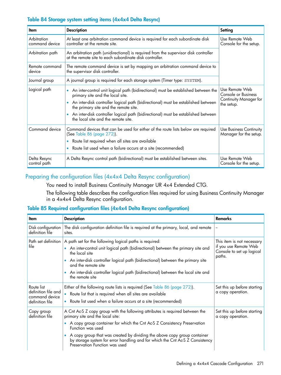 HP XP Racks User Manual | Page 271 / 764