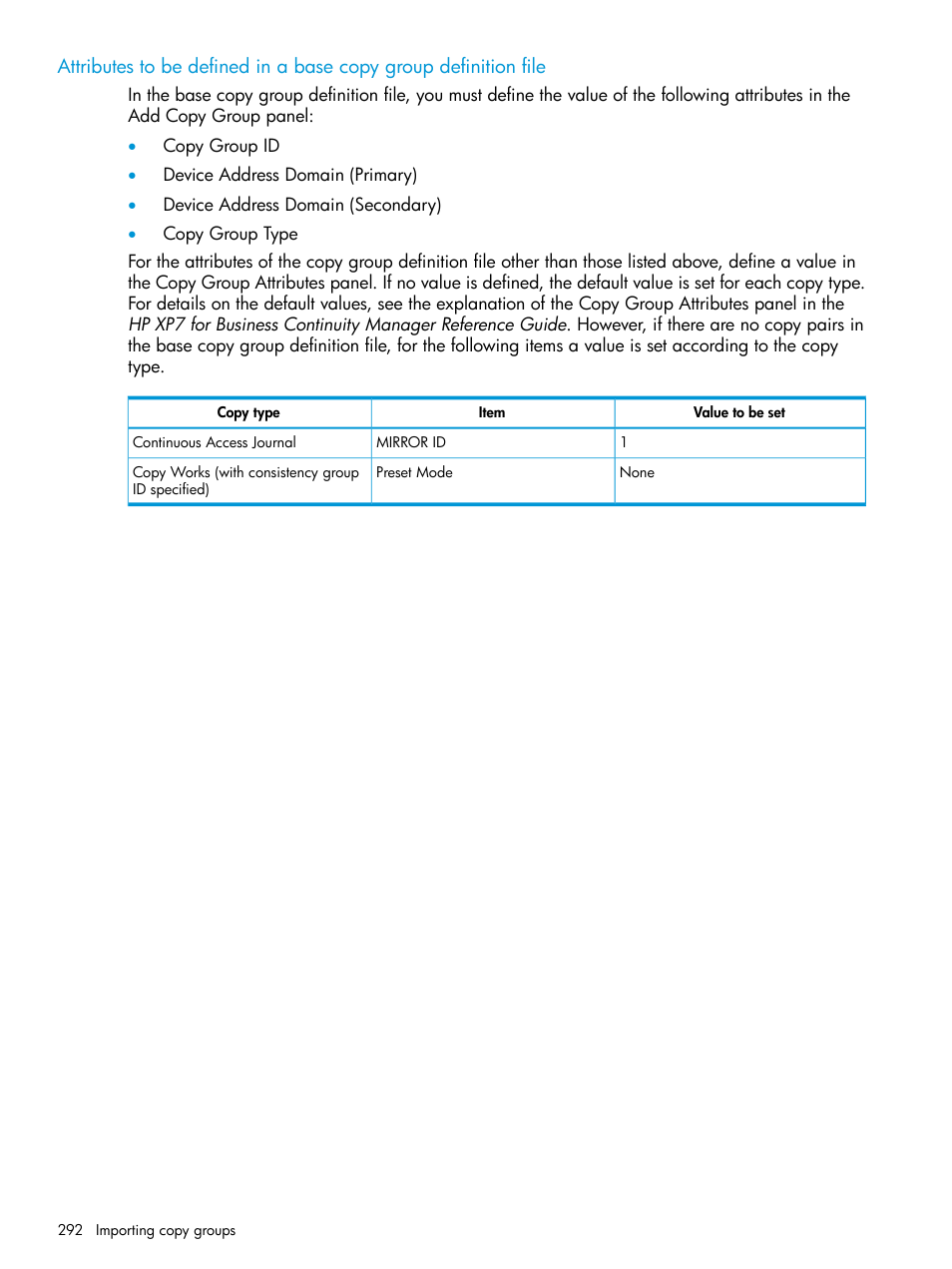 HP XP Racks User Manual | Page 292 / 764