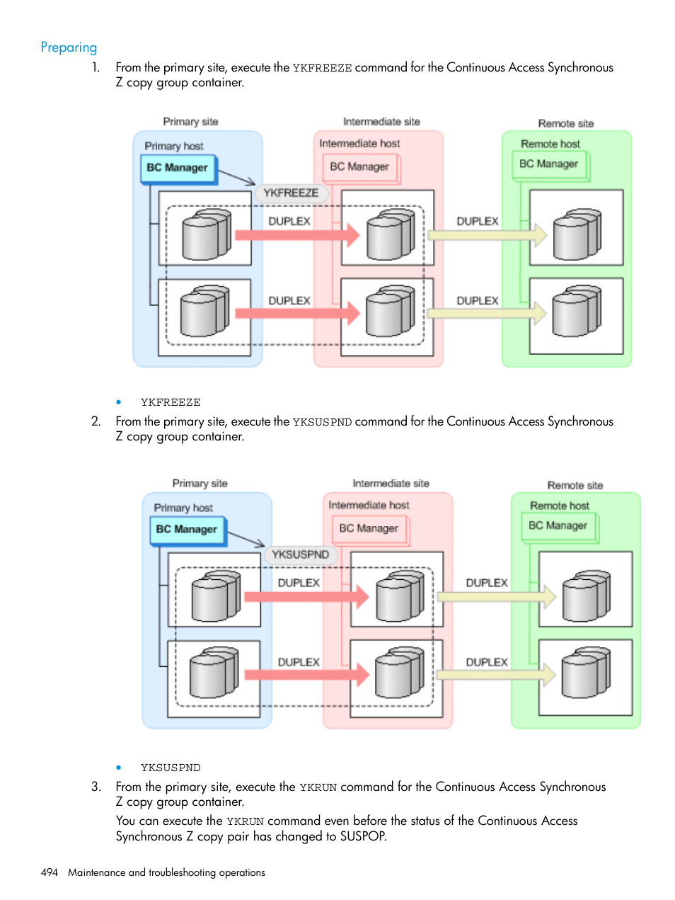 Preparing | HP XP Racks User Manual | Page 494 / 764