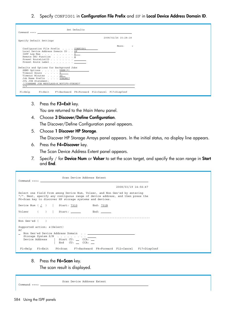 HP XP Racks User Manual | Page 584 / 764