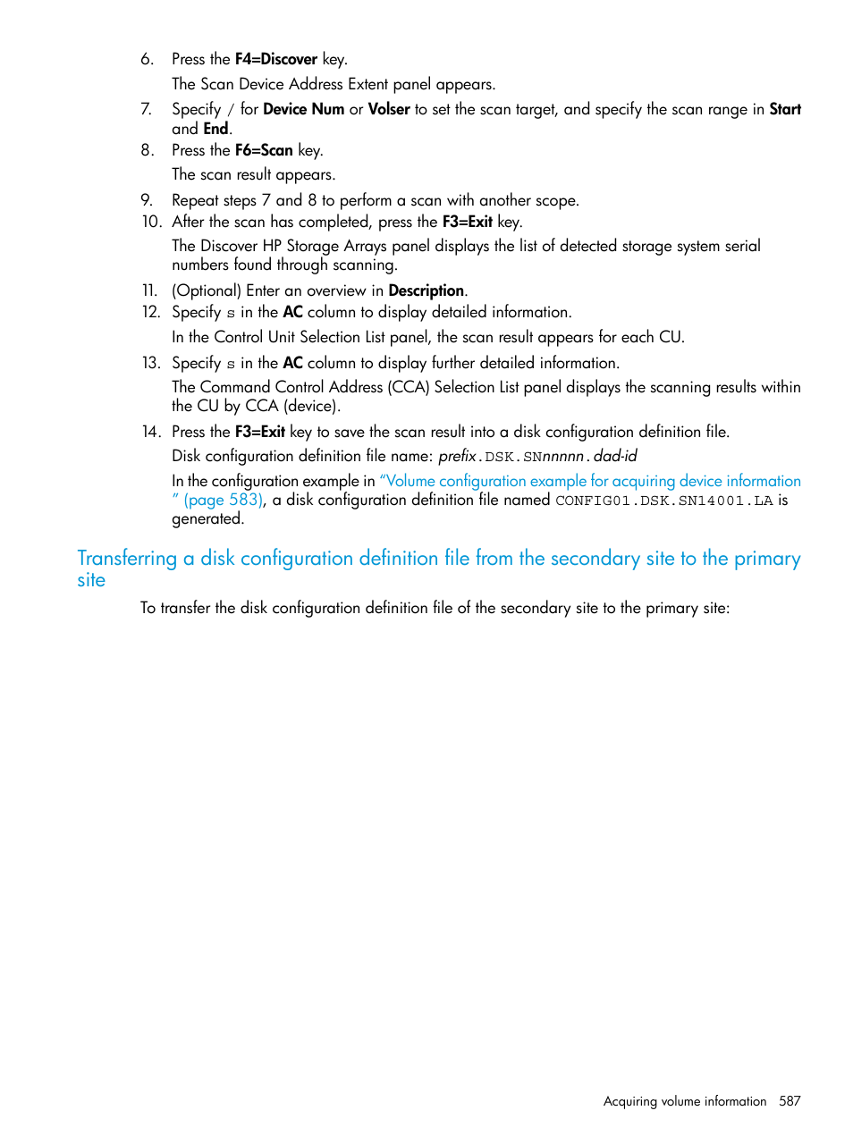 HP XP Racks User Manual | Page 587 / 764