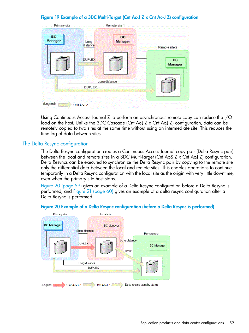 The delta resync configuration | HP XP Racks User Manual | Page 59 / 764