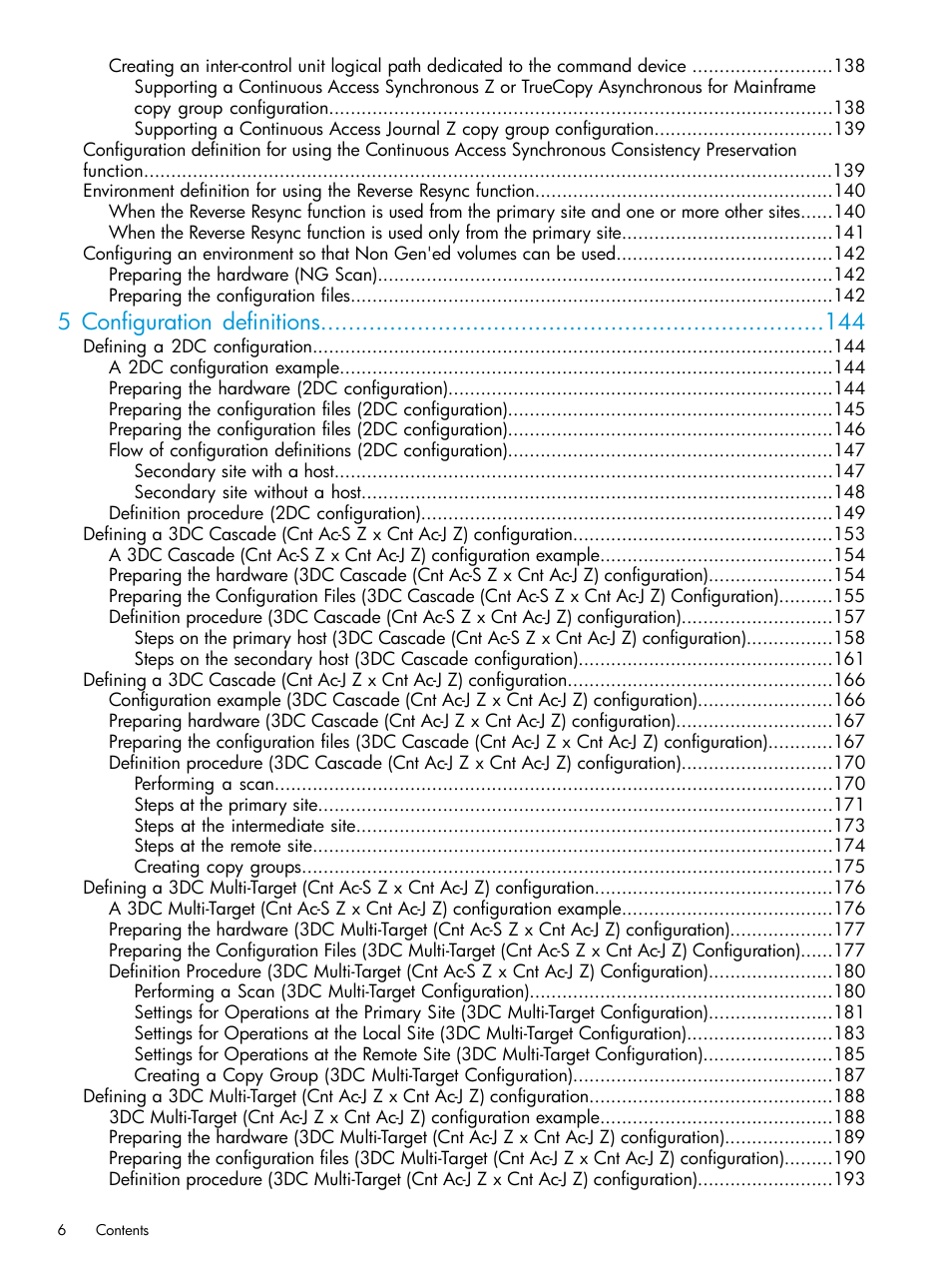 5 configuration definitions | HP XP Racks User Manual | Page 6 / 764