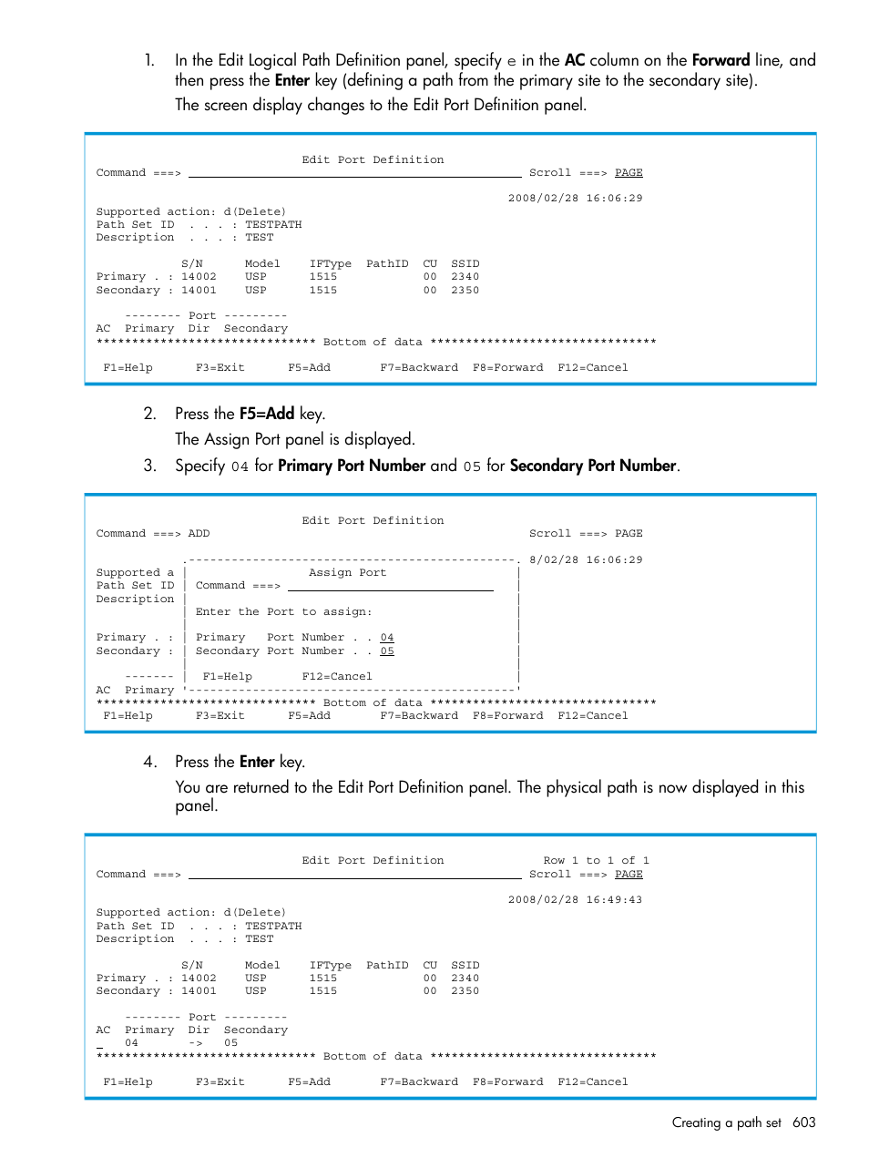HP XP Racks User Manual | Page 603 / 764