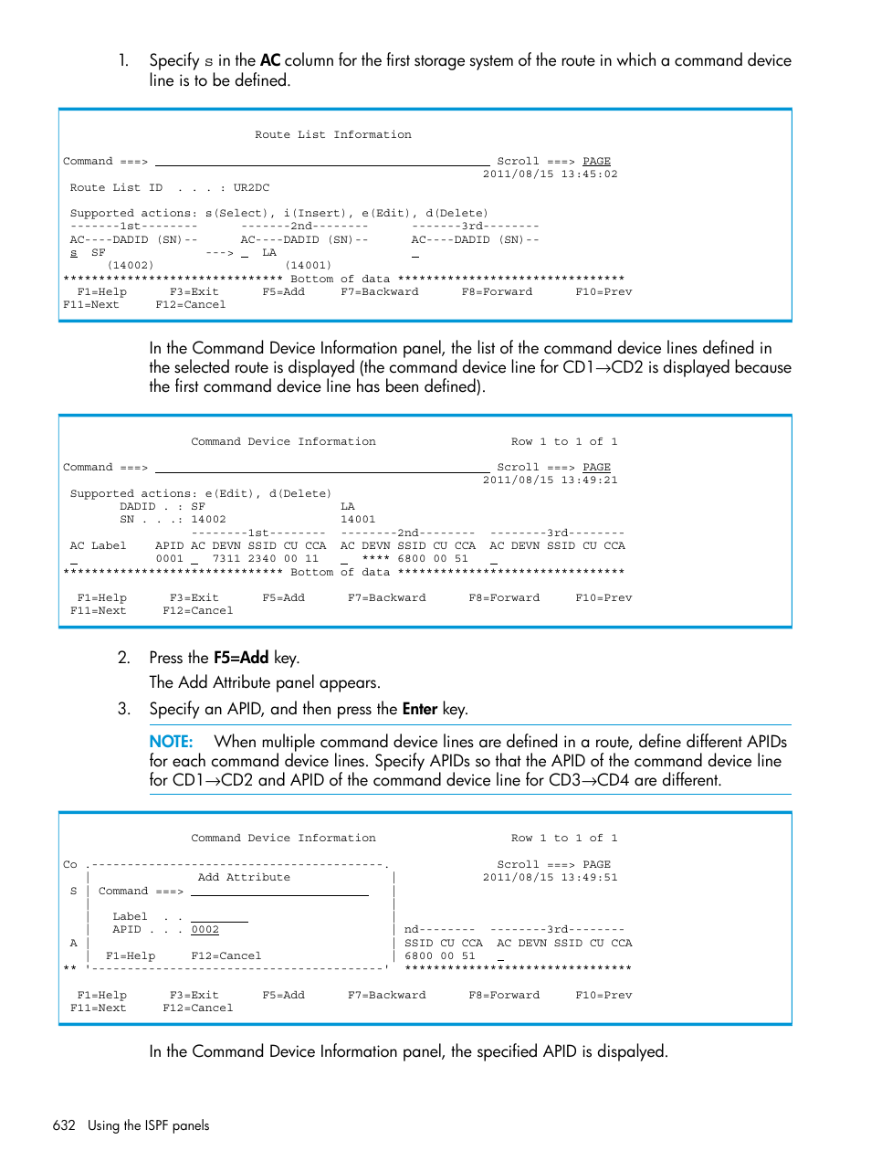 HP XP Racks User Manual | Page 632 / 764