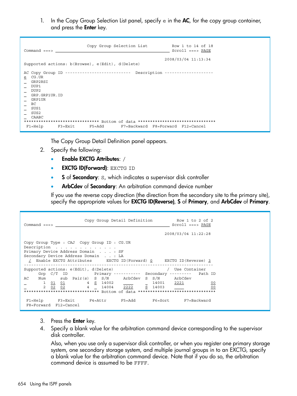 HP XP Racks User Manual | Page 654 / 764