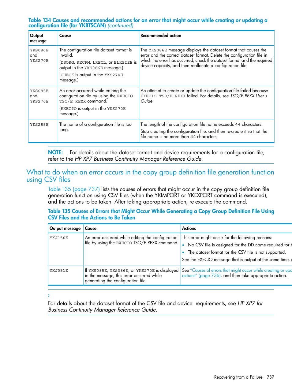 HP XP Racks User Manual | Page 737 / 764