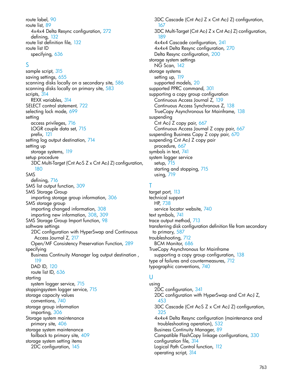 HP XP Racks User Manual | Page 763 / 764