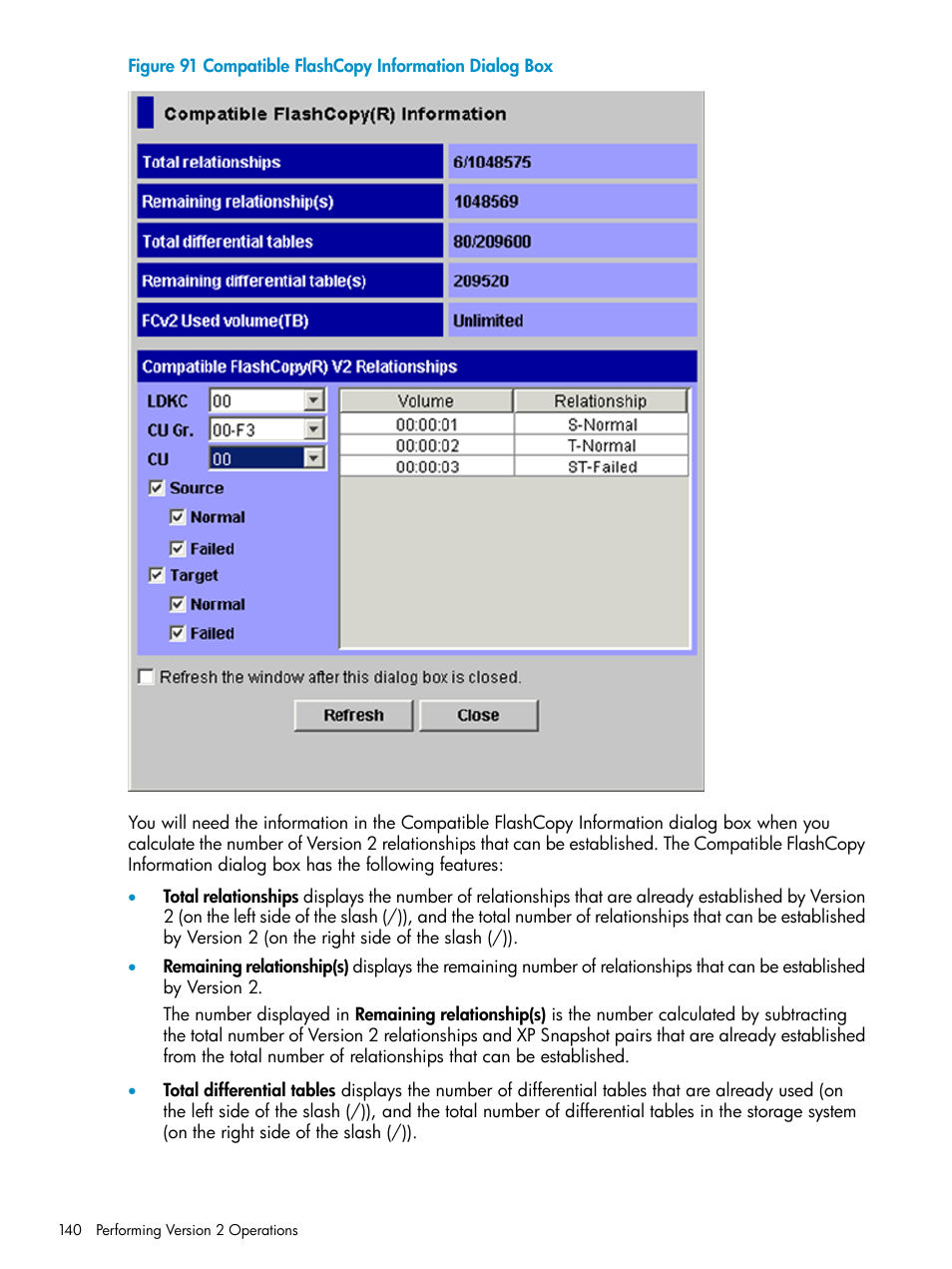 Compatible flashcopy | HP StorageWorks XP Remote Web Console Software User Manual | Page 140 / 161